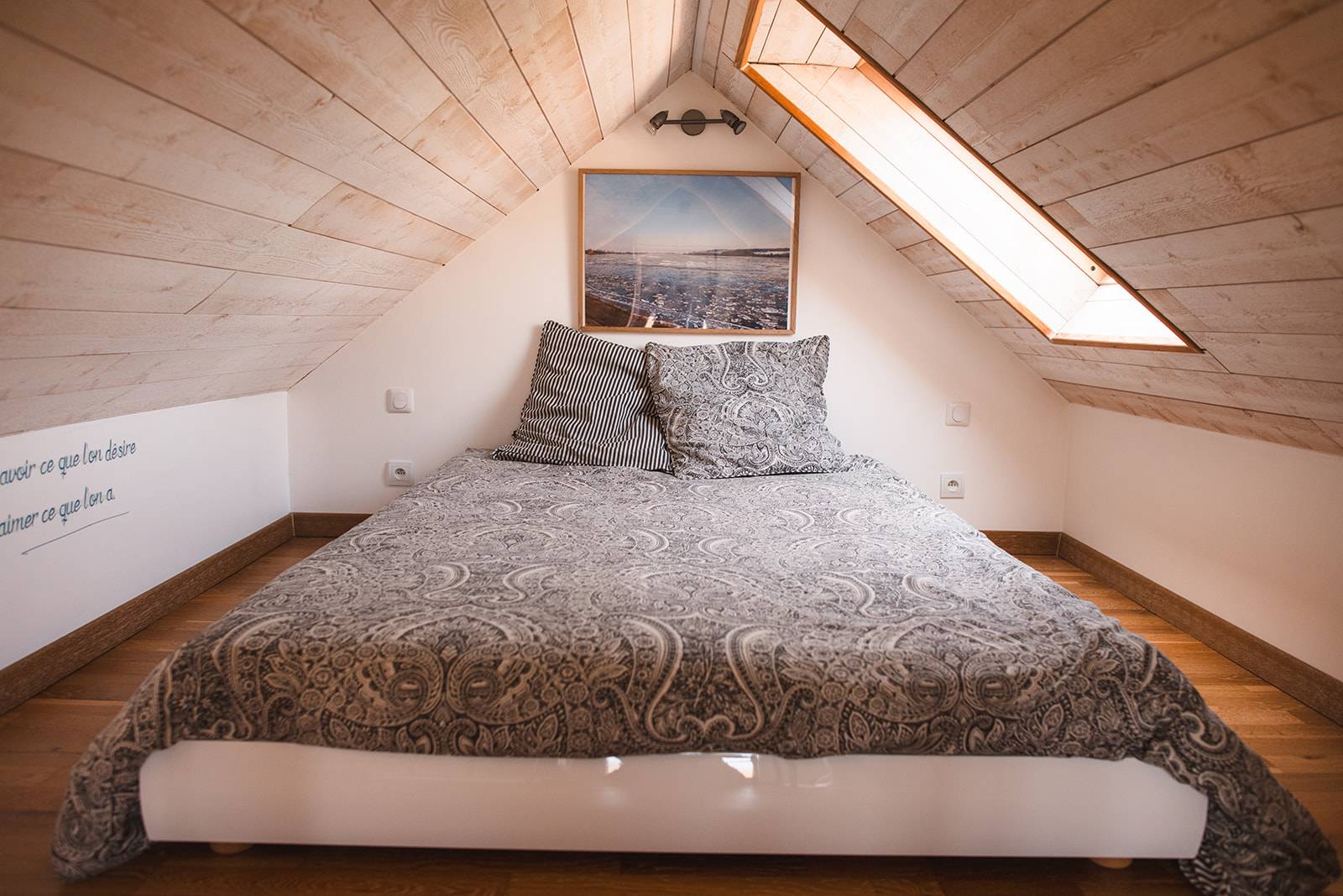 chambre à l'étage